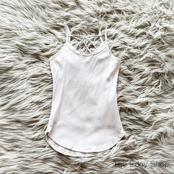 Bella Edge | Quinn Ribbed Double Strappy Tank Top - Picture 8 of 11